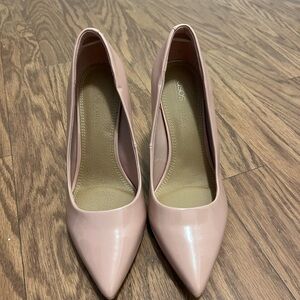 ASOS Pink Heels Classic Pointed-Toe Pumps